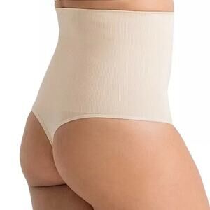 Empetua® by SHAPERMINT NIP $38 High-Waisted Shaper Thong Size XL